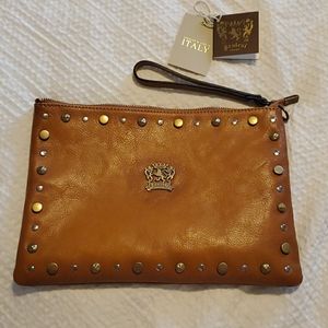 Pratesi Firenze leather clutch (Authentic)